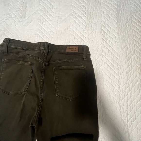 Green jeans, denim, size 29 , skinny cut, stretch - Picture 6 of 6